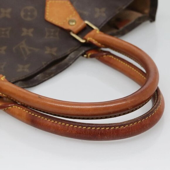 LOUIS VUITTON Monogram Sac Plat Hand Bag M51140 LV Auth ar13723 - Picture 8 of 16